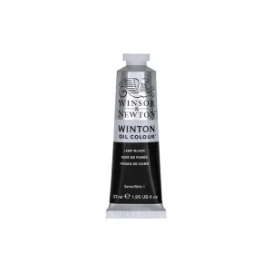 رنگ روغن 37 میل Lamp Black کد 337.25 وینتون وینزور